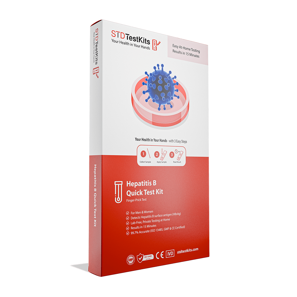 Hepatitis B (HBV) At-Home STD Test Kit