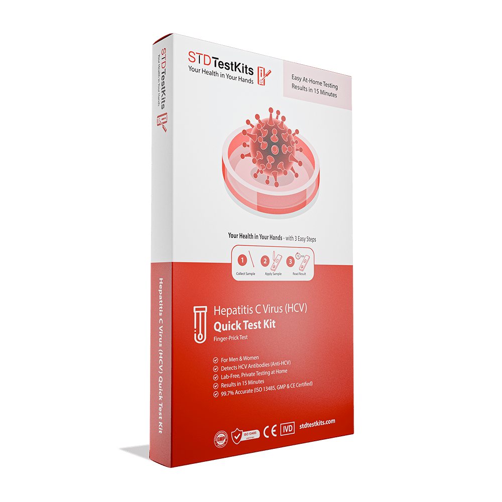 Hepatitis C (HCV) At-Home STD Test Kit