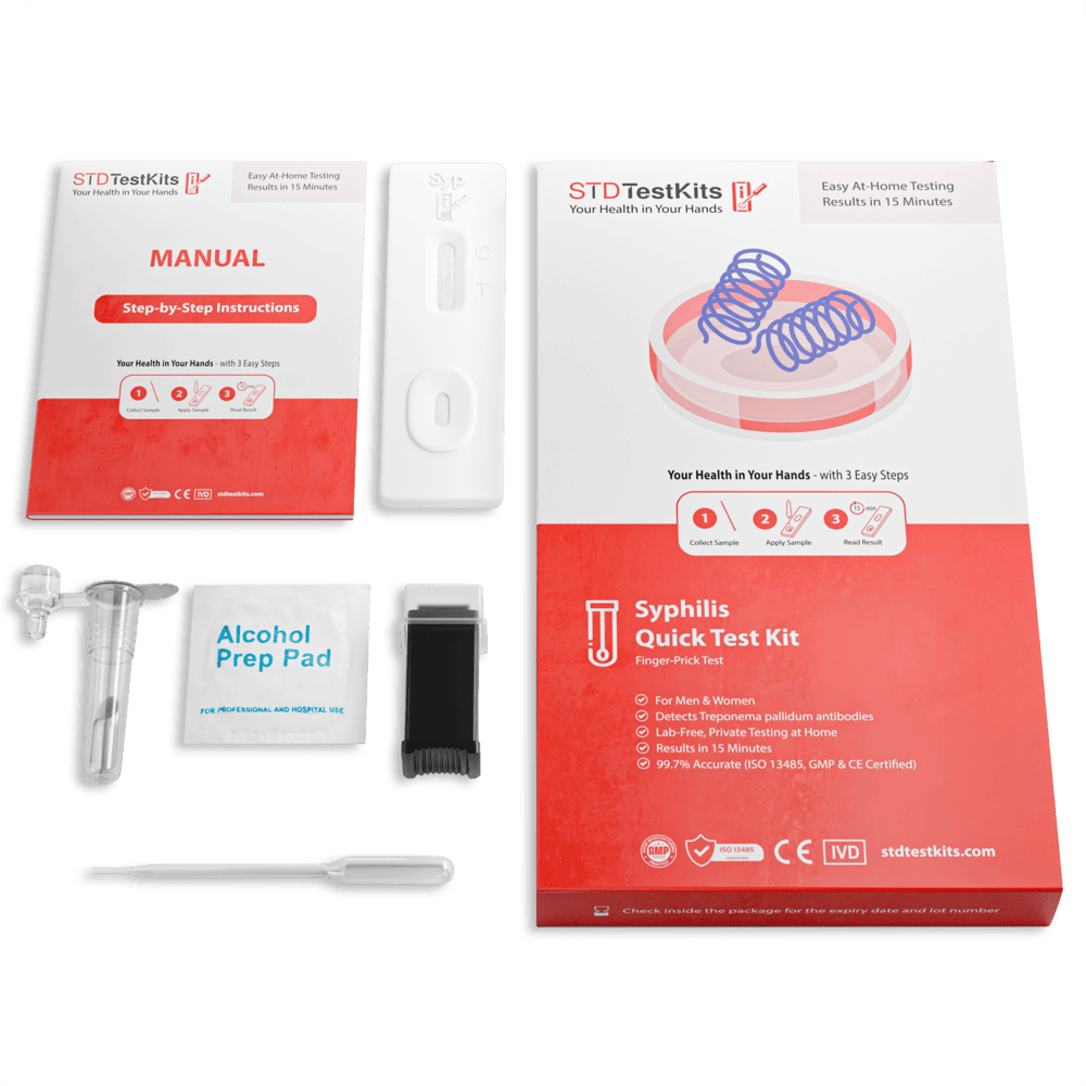 Syphilis At-Home STD Test Kit